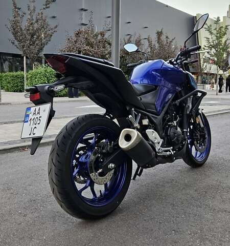 Синий Ямаха MT-03, объемом двигателя 0.32 л и пробегом 9 тыс. км за 6300 $, фото 1 на Automoto.ua