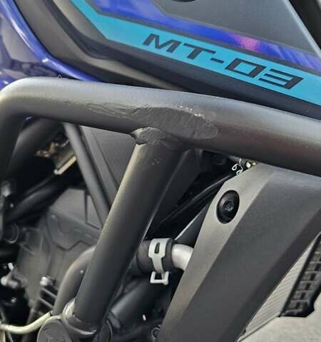 Синий Ямаха MT-03, объемом двигателя 0.32 л и пробегом 9 тыс. км за 6300 $, фото 6 на Automoto.ua