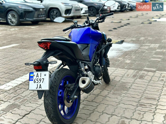 Синій Ямаха MT-03, об'ємом двигуна 0.32 л та пробігом 16 тис. км за 6500 $, фото 4 на Automoto.ua