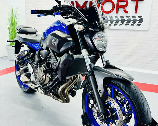 Синий Ямаха MT-07, объемом двигателя 0.7 л и пробегом 15 тыс. км за 7700 $, фото 2 на Automoto.ua