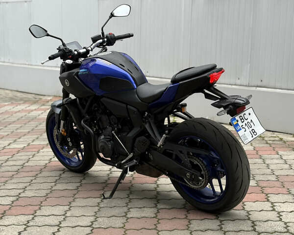 Синий Ямаха MT-07, объемом двигателя 0.7 л и пробегом 2 тыс. км за 9500 $, фото 2 на Automoto.ua