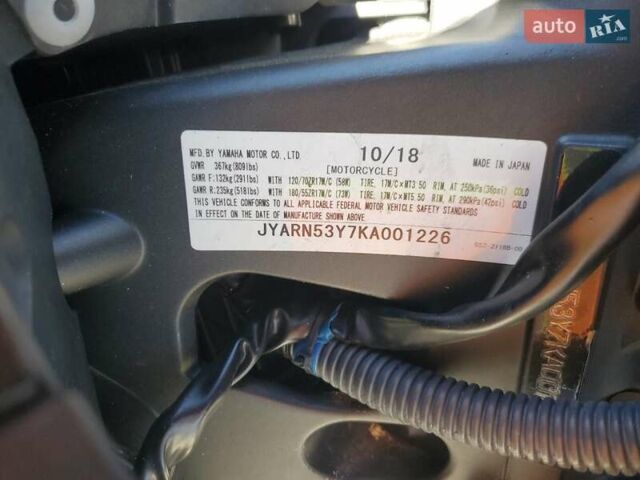 Черный Ямаха MT-09, объемом двигателя 0 л и пробегом 12 тыс. км за 4300 $, фото 7 на Automoto.ua