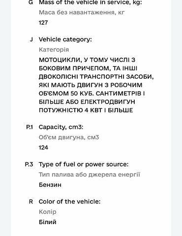 Білий Ямаха NMAX, об'ємом двигуна 0.12 л та пробігом 26 тис. км за 2150 $, фото 17 на Automoto.ua