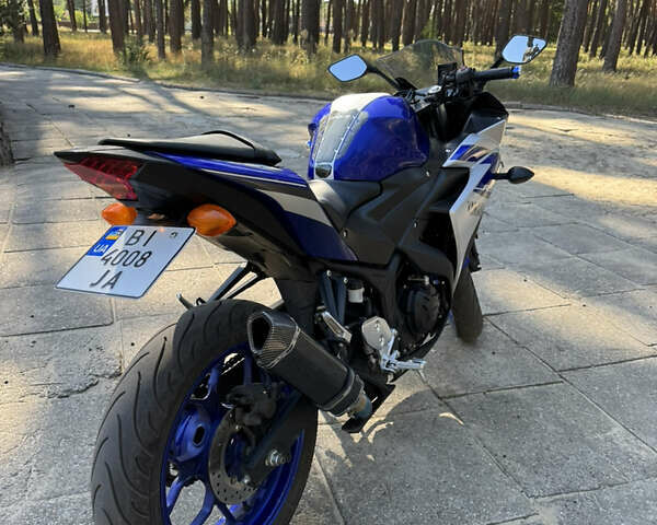 Синий Ямаха R3, объемом двигателя 0.32 л и пробегом 18 тыс. км за 4399 $, фото 2 на Automoto.ua