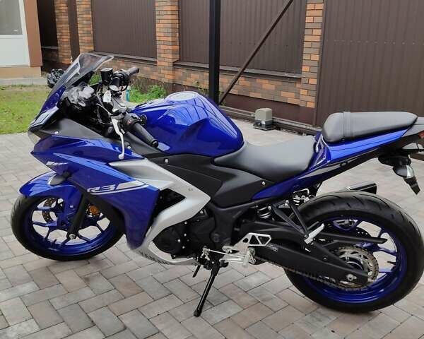 Синий Ямаха R3, объемом двигателя 0.32 л и пробегом 2 тыс. км за 4500 $, фото 1 на Automoto.ua