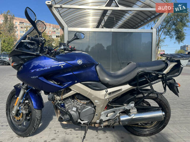 Синий Ямаха TDM 900, объемом двигателя 0.9 л и пробегом 84 тыс. км за 5500 $, фото 6 на Automoto.ua