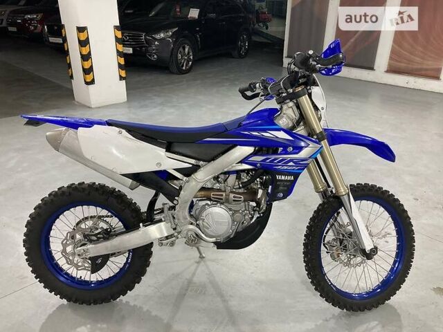 Синий Ямаха WR 450F, объемом двигателя 0 л и пробегом 1 тыс. км за 7900 $, фото 3 на Automoto.ua