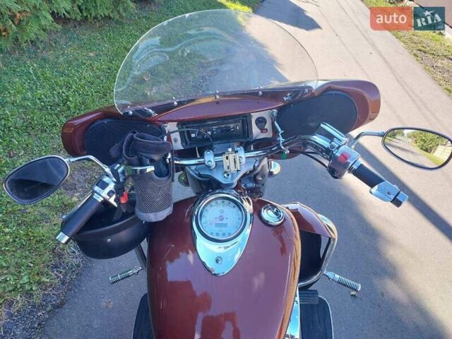 Коричневый Ямаха XVS 1100 Dragstar, объемом двигателя 1.1 л и пробегом 60 тыс. км за 6500 $, фото 6 на Automoto.ua