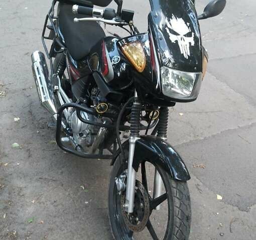 Чорний Ямаха YBR125, об'ємом двигуна 0.12 л та пробігом 12 тис. км за 1423 $, фото 1 на Automoto.ua