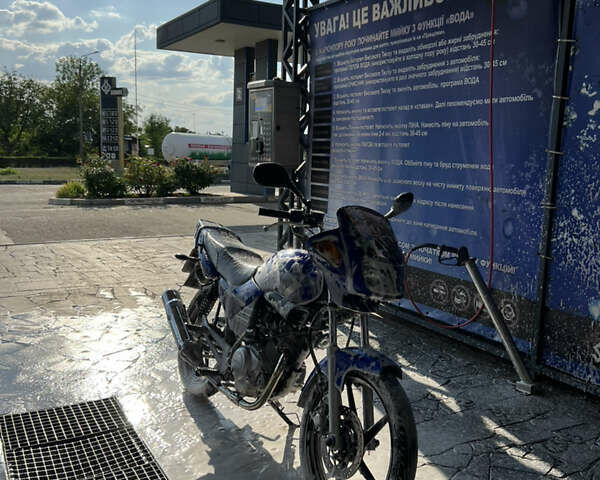 Синий Ямаха YBR125, объемом двигателя 0.12 л и пробегом 23 тыс. км за 1600 $, фото 5 на Automoto.ua