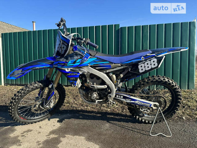 Синий Ямаха YZ 250F, объемом двигателя 0.25 л и пробегом 1 тыс. км за 4200 $, фото 3 на Automoto.ua