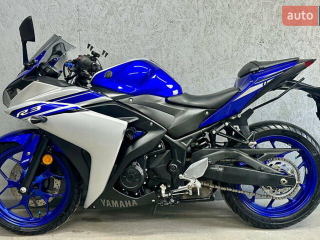 Синий Ямаха YZF-R3, объемом двигателя 0.32 л и пробегом 20 тыс. км за 4600 $, фото 4 на Automoto.ua