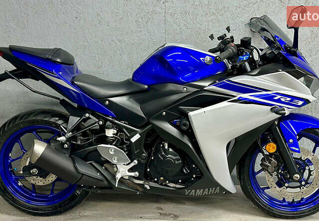 Синий Ямаха YZF-R3, объемом двигателя 0.32 л и пробегом 20 тыс. км за 4600 $, фото 5 на Automoto.ua