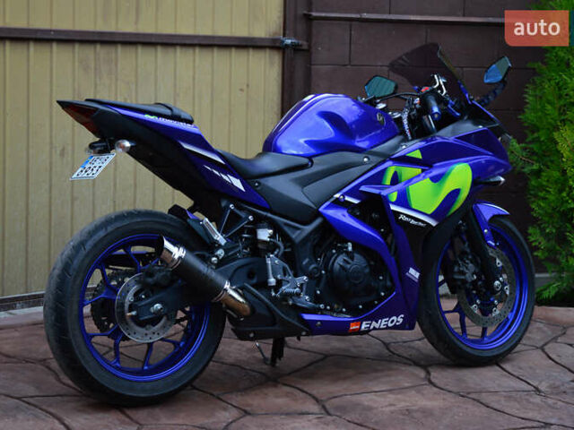 Синій Ямаха YZF-R3, об'ємом двигуна 0.32 л та пробігом 19 тис. км за 5000 $, фото 1 на Automoto.ua