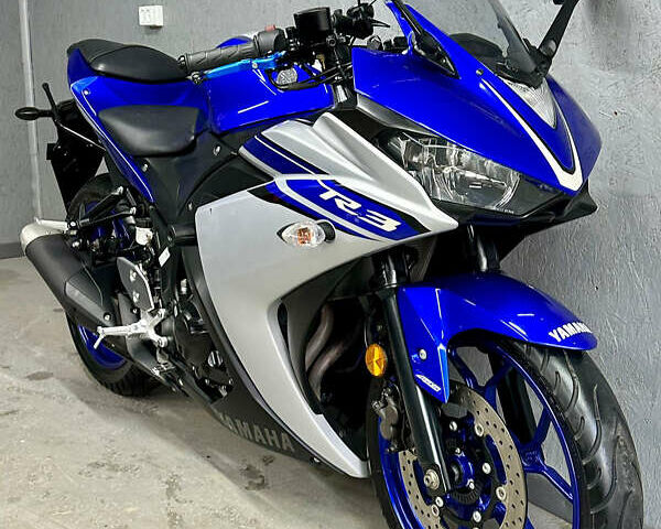 Синий Ямаха YZF-R3, объемом двигателя 0.32 л и пробегом 20 тыс. км за 4600 $, фото 2 на Automoto.ua