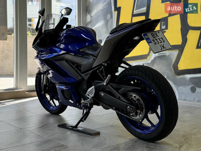 Синий Ямаха YZF-R3, объемом двигателя 0.32 л и пробегом 21 тыс. км за 4600 $, фото 2 на Automoto.ua