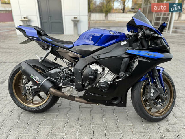Синий Ямаха YZF R1, объемом двигателя 1 л и пробегом 27 тыс. км за 17600 $, фото 6 на Automoto.ua