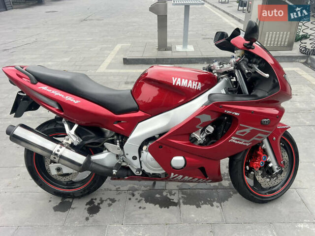 Красный Ямаха YZF R6, объемом двигателя 0.6 л и пробегом 27 тыс. км за 3700 $, фото 1 на Automoto.ua
