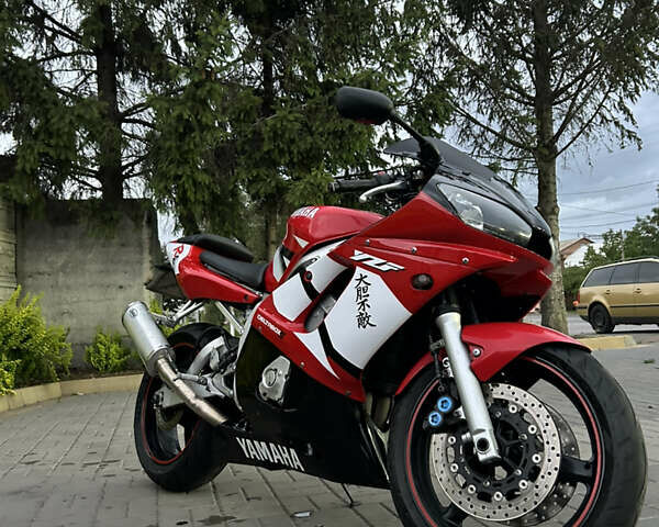 Красный Ямаха YZF R6, объемом двигателя 0.6 л и пробегом 50 тыс. км за 4400 $, фото 1 на Automoto.ua