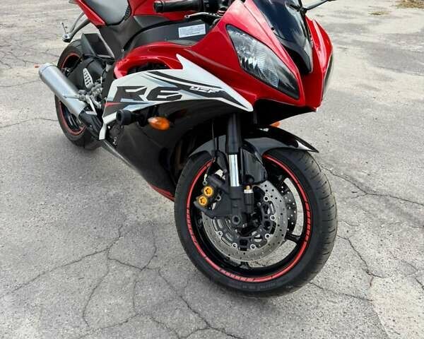 Красный Ямаха YZF R6, объемом двигателя 0.6 л и пробегом 27 тыс. км за 8500 $, фото 14 на Automoto.ua