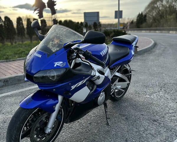 Синий Ямаха YZF R6, объемом двигателя 0.6 л и пробегом 27 тыс. км за 3200 $, фото 1 на Automoto.ua