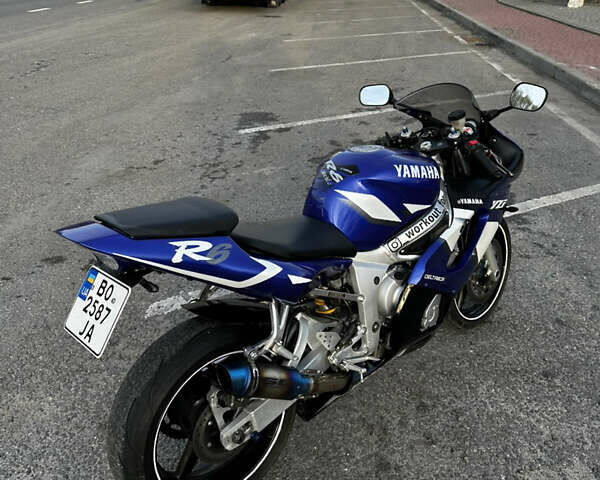 Синий Ямаха YZF R6, объемом двигателя 0.6 л и пробегом 27 тыс. км за 3200 $, фото 8 на Automoto.ua