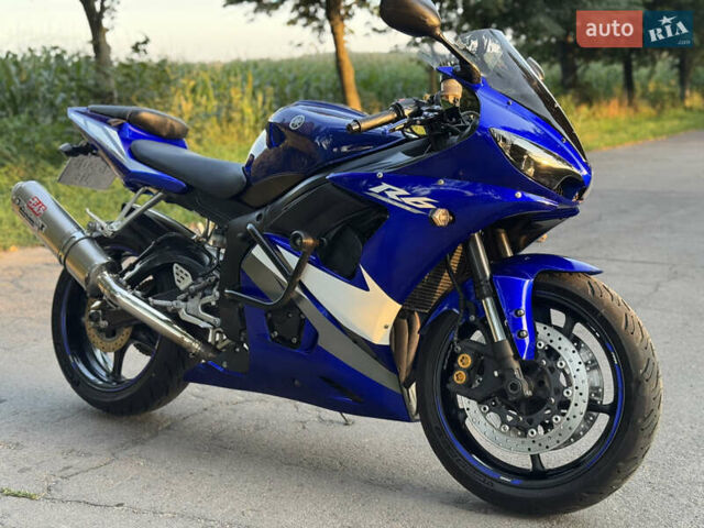 Синий Ямаха YZF R6, объемом двигателя 0.6 л и пробегом 40 тыс. км за 6000 $, фото 7 на Automoto.ua