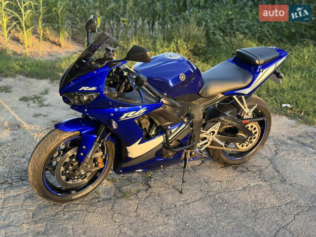 Синий Ямаха YZF R6, объемом двигателя 0.6 л и пробегом 40 тыс. км за 6000 $, фото 2 на Automoto.ua