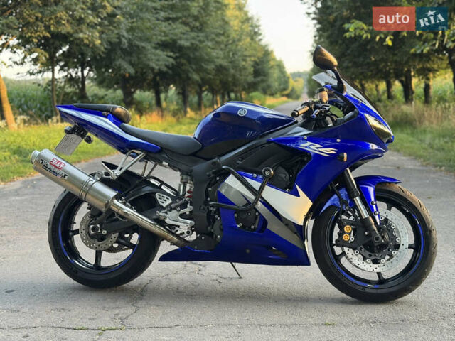 Синий Ямаха YZF R6, объемом двигателя 0.6 л и пробегом 40 тыс. км за 6000 $, фото 6 на Automoto.ua