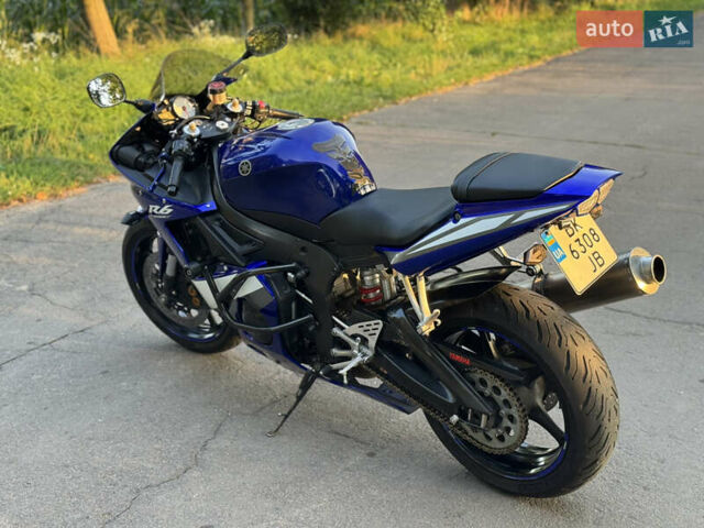 Синий Ямаха YZF R6, объемом двигателя 0.6 л и пробегом 40 тыс. км за 6000 $, фото 11 на Automoto.ua