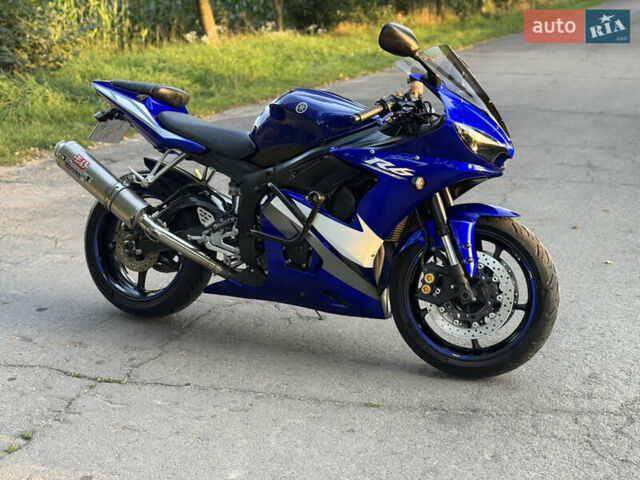 Синий Ямаха YZF R6, объемом двигателя 0.6 л и пробегом 40 тыс. км за 6000 $, фото 9 на Automoto.ua