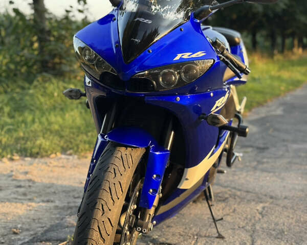 Синий Ямаха YZF R6, объемом двигателя 0.6 л и пробегом 40 тыс. км за 6000 $, фото 5 на Automoto.ua