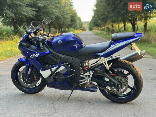 Синий Ямаха YZF R6, объемом двигателя 0.6 л и пробегом 40 тыс. км за 6000 $, фото 12 на Automoto.ua