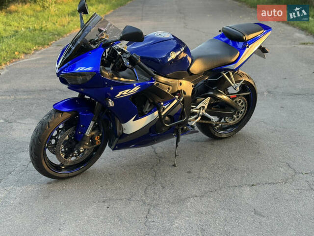Синий Ямаха YZF R6, объемом двигателя 0.6 л и пробегом 40 тыс. км за 6000 $, фото 3 на Automoto.ua