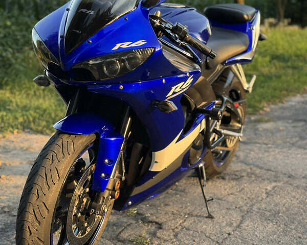 Синий Ямаха YZF R6, объемом двигателя 0.6 л и пробегом 40 тыс. км за 6000 $, фото 4 на Automoto.ua