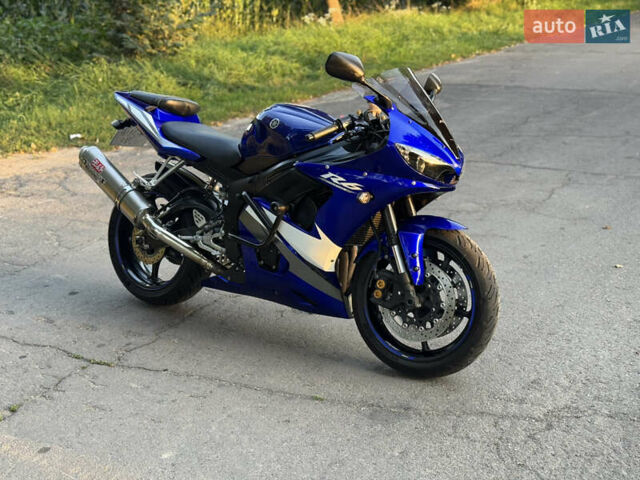 Синий Ямаха YZF R6, объемом двигателя 0.6 л и пробегом 40 тыс. км за 6000 $, фото 8 на Automoto.ua