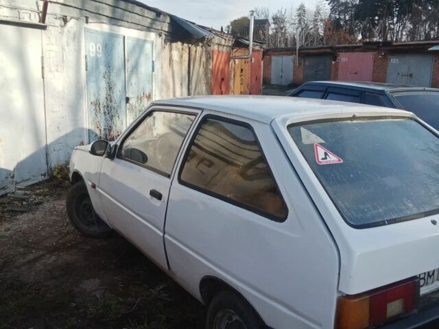 Белый ЗАЗ 1102 Таврия, объемом двигателя 1.2 л и пробегом 156 тыс. км за 550 $, фото 2 на Automoto.ua
