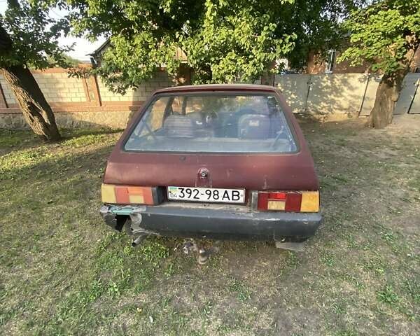 Красный ЗАЗ 1102 Таврия, объемом двигателя 1.1 л и пробегом 50 тыс. км за 356 $, фото 2 на Automoto.ua