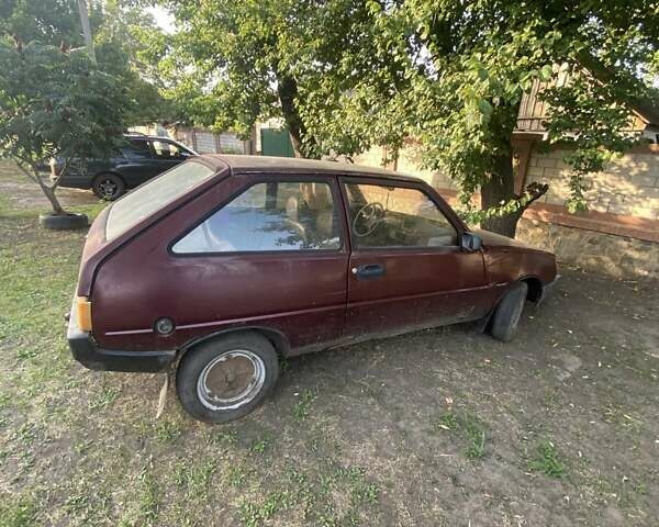 Красный ЗАЗ 1102 Таврия, объемом двигателя 1.1 л и пробегом 50 тыс. км за 356 $, фото 3 на Automoto.ua