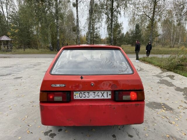 Красный ЗАЗ 1102 Таврия, объемом двигателя 1.2 л и пробегом 77 тыс. км за 350 $, фото 4 на Automoto.ua
