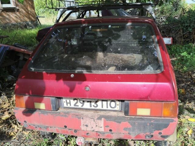 Красный ЗАЗ 1102 Таврия, объемом двигателя 1.1 л и пробегом 133 тыс. км за 360 $, фото 2 на Automoto.ua