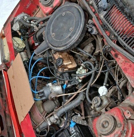 Красный ЗАЗ 1102 Таврия, объемом двигателя 1 л и пробегом 76 тыс. км за 512 $, фото 5 на Automoto.ua