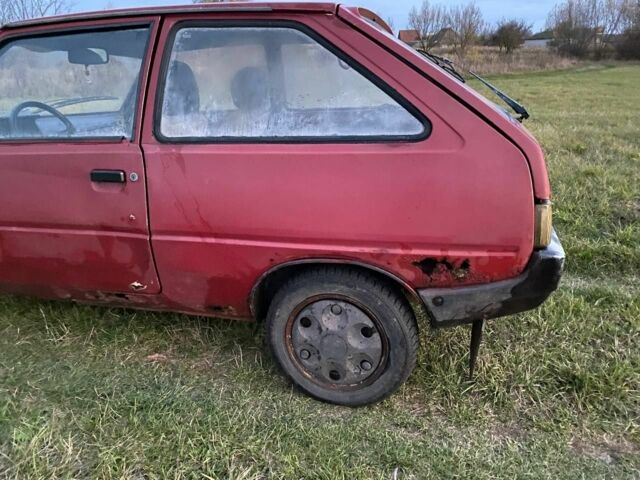 Червоний ЗАЗ 1102 Таврія, об'ємом двигуна 1.1 л та пробігом 53 тис. км за 282 $, фото 2 на Automoto.ua