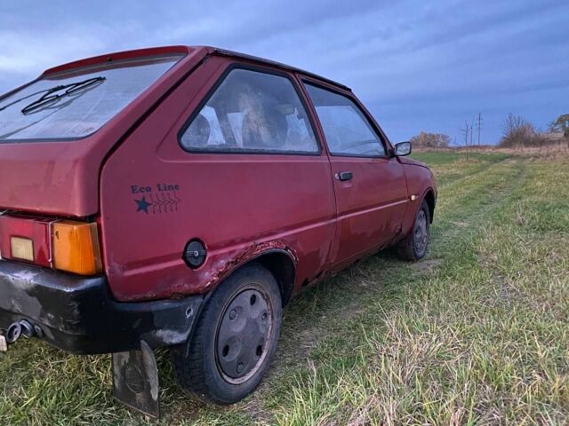 Червоний ЗАЗ 1102 Таврія, об'ємом двигуна 1.1 л та пробігом 53 тис. км за 282 $, фото 3 на Automoto.ua