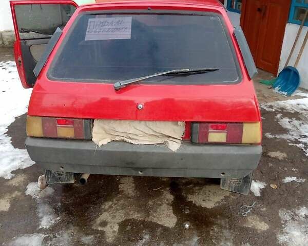 Красный ЗАЗ 1102 Таврия, объемом двигателя 1.1 л и пробегом 100 тыс. км за 900 $, фото 3 на Automoto.ua