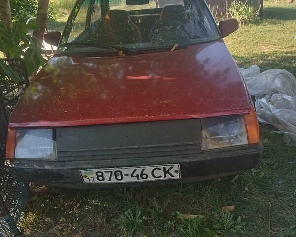Красный ЗАЗ 1102 Таврия, объемом двигателя 1 л и пробегом 400 тыс. км за 437 $, фото 12 на Automoto.ua