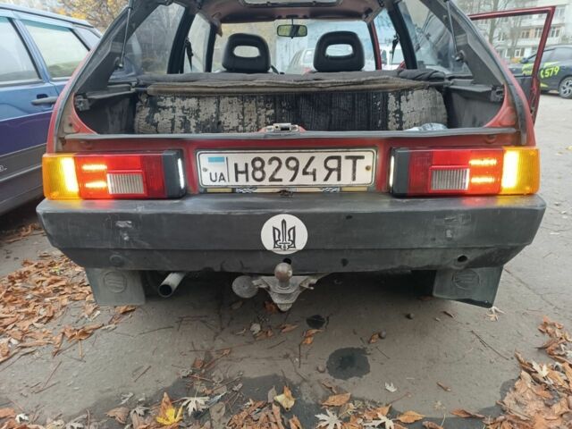 Красный ЗАЗ 1102 Таврия, объемом двигателя 1.2 л и пробегом 250 тыс. км за 310 $, фото 9 на Automoto.ua