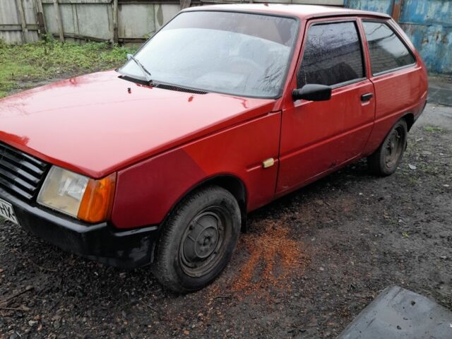 Красный ЗАЗ 1102 Таврия, объемом двигателя 1.1 л и пробегом 3 тыс. км за 520 $, фото 2 на Automoto.ua