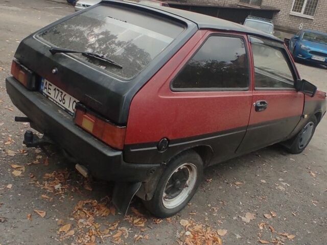 Красный ЗАЗ 1102 Таврия, объемом двигателя 1.2 л и пробегом 100 тыс. км за 362 $, фото 3 на Automoto.ua
