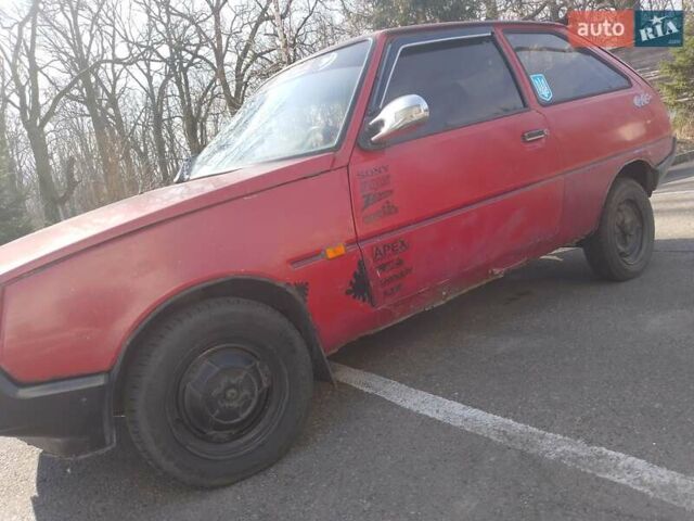 Красный ЗАЗ 1102 Таврия, объемом двигателя 1.1 л и пробегом 119 тыс. км за 450 $, фото 1 на Automoto.ua